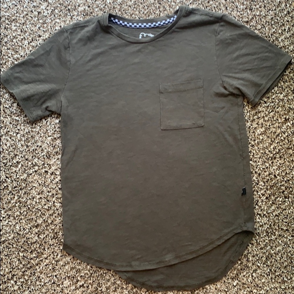 Dark Green Boys Tee